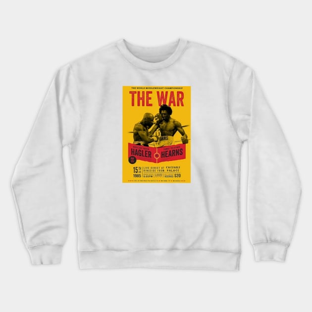 Hagler vs hearns Crewneck Sweatshirt by ThePuKiman